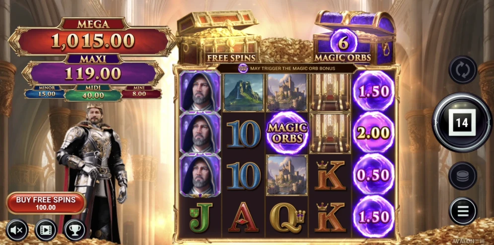 Avalon 3 Slot